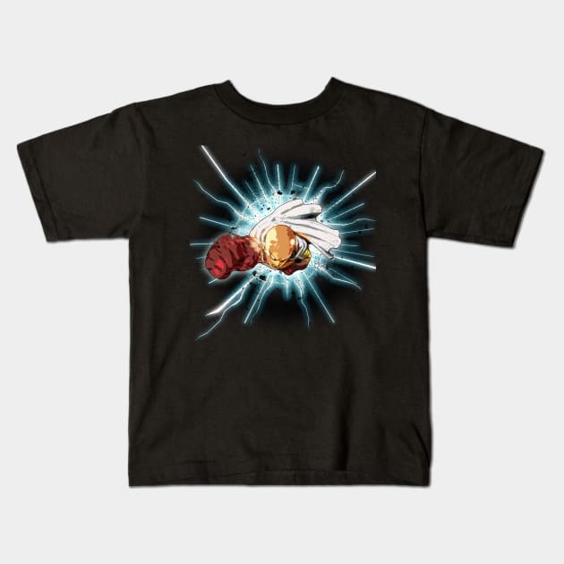 OnePunch Man Kids T-Shirt by Quadalion